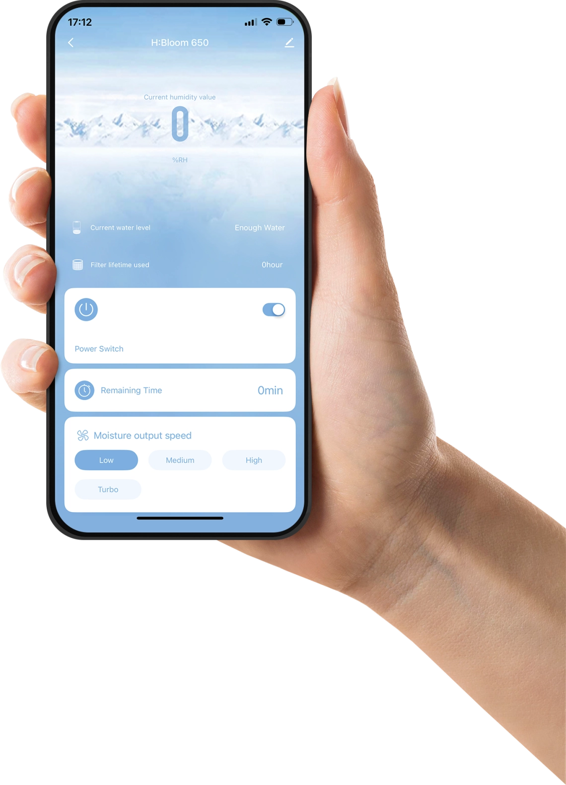 MyCond H:BLOOM 650 Indbygget Wi-Fi til kontrol