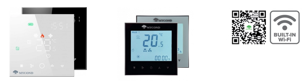 Kompakt gulvmonteret ventilatorkonvektor fra MyCond MCFF-serien.