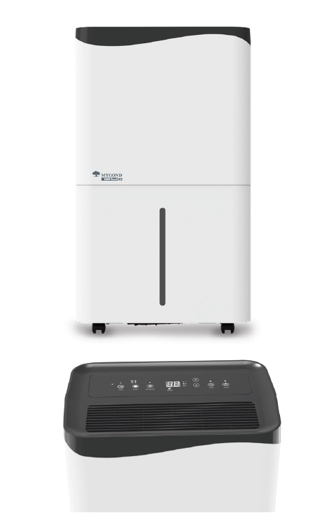 Funktioner ved MyCond Giant Smart luftaffugtere til boliger.