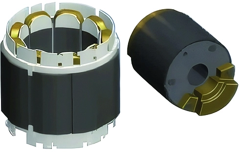 MyCond MCU-OHDD Rotor og stator i en højeffektiv elektrisk motor til en kompressor