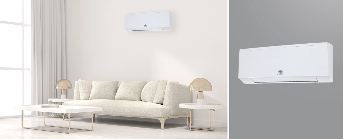 MyCond FHW Vægmonteret ventilatorkonvektor til effektiv luftstyring.