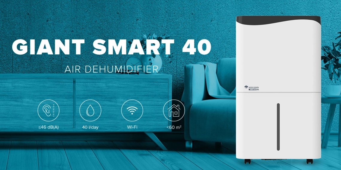 MyCond Giant Smart-serien af affugtere til boligområder.