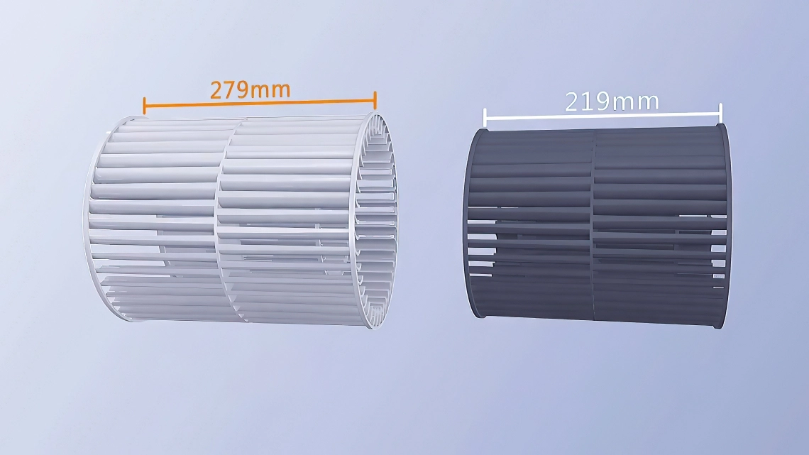 MyCond High ESP-kanal, forstørret ventilatorhjul 279 mm
