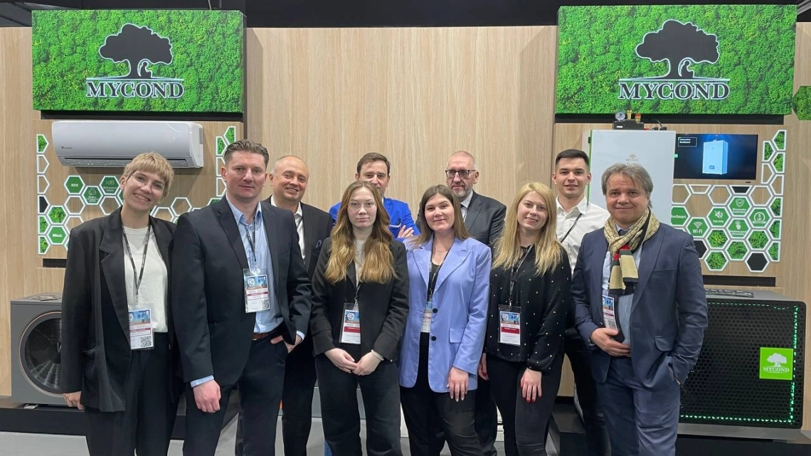 Mycond viser HVAC-l&oslash;sninger p&aring; Warsaw Expo.