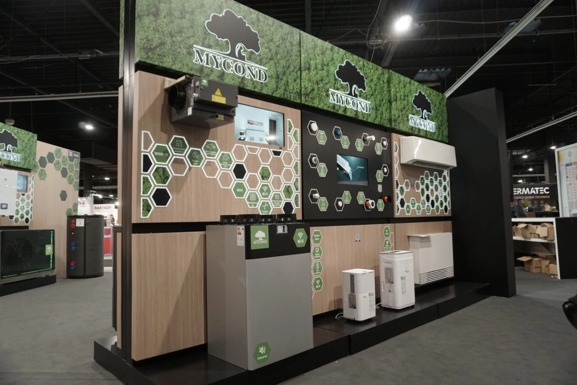 Mycond showcase p&aring; Warsaw HVAC Expo.