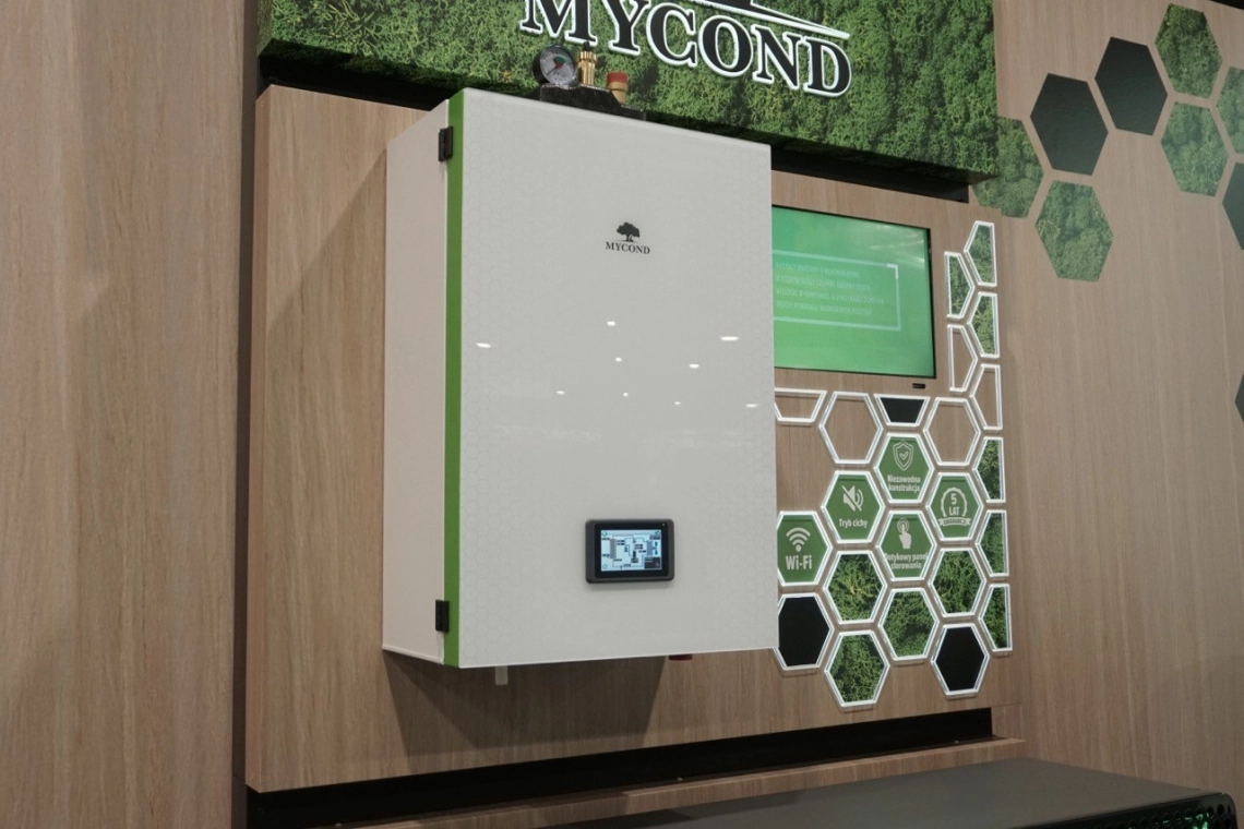 Mycond viser HVAC-produkter p&aring; Warsaw Expo.