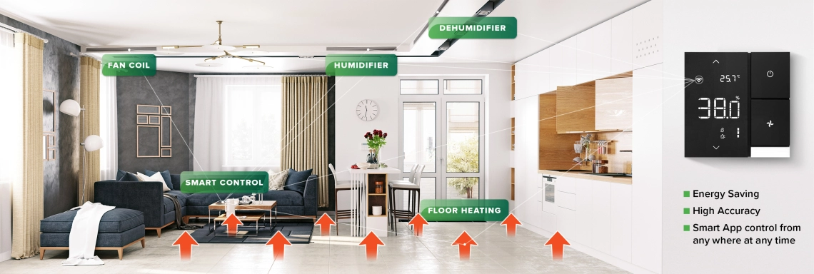 MyCond Link smart humidistat med Wi-Fi