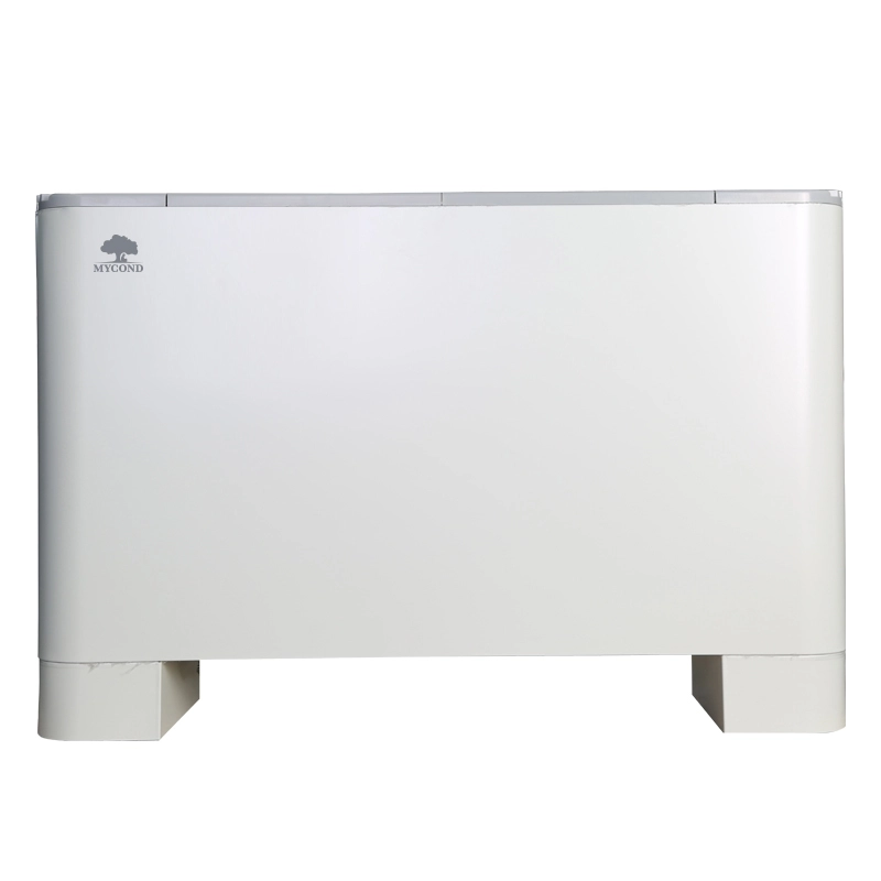 MyCond MCFF Moderne gulvmonteret ventilatorkonvektor med slankt design.