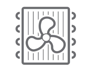 MyCond MVS***-DW varmevekslersektion i ventilationsaggregatet