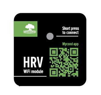 MyCond MVS***-DW HRV-modul til applikationsstyring via WiFi
