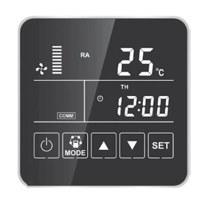 MyCond MVS***-DW kontrolpanel til ventilationsaggregat
