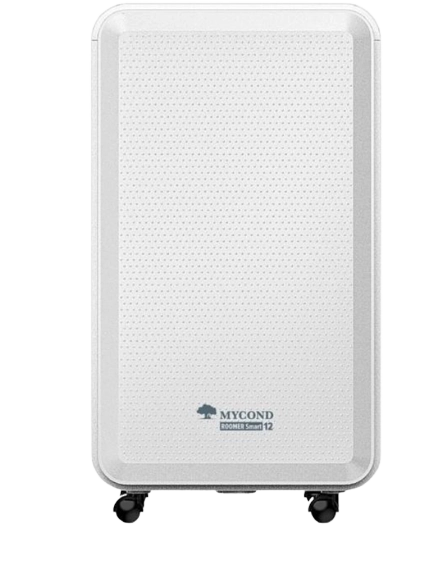 MyCond Roomer Smart 12 Kompakt affugter til smart home-miljøer.