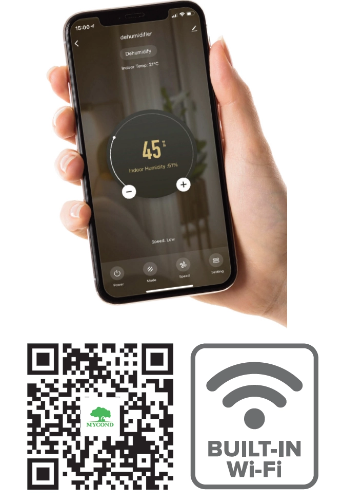 MyCond TIBO Smart 10 mobilapplikation
