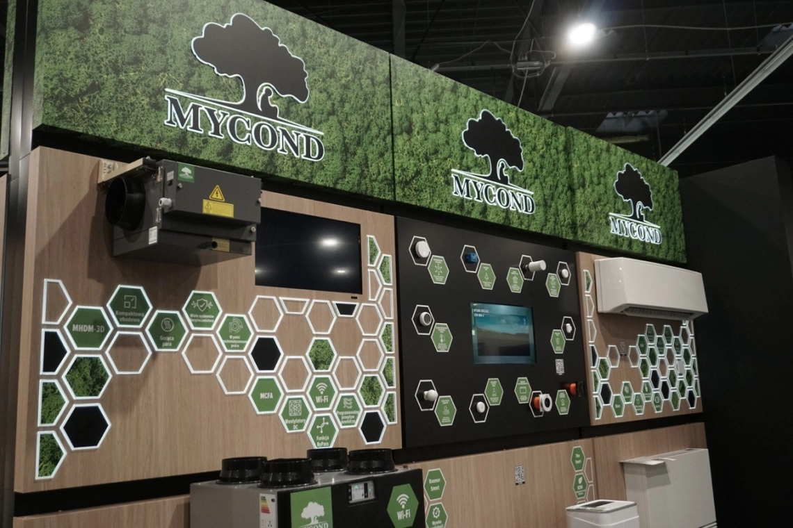 Myconds deltagelse p&aring; Warsaw HVAC Expo.