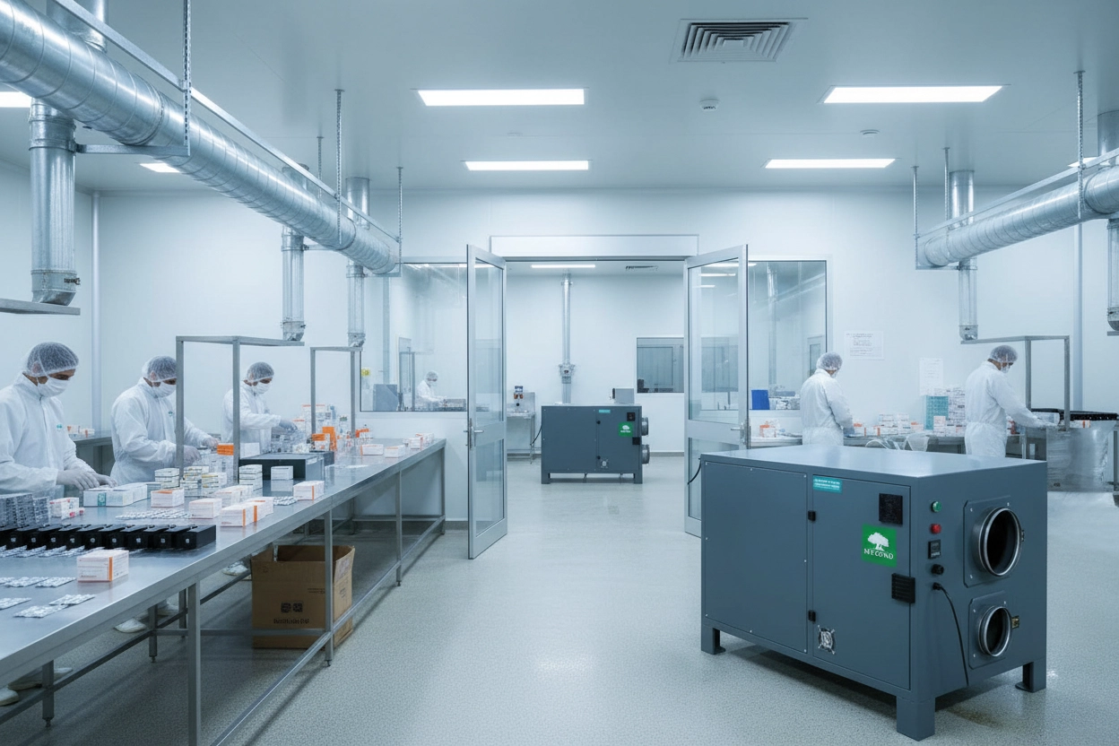 Adsorptionsaffugter for industriområder Mycond DESS