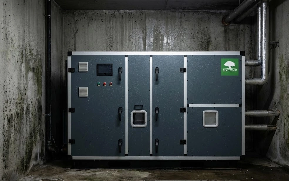 Industriel adsorptionsaffugter til teknologiske faciliteter Mycond DESS