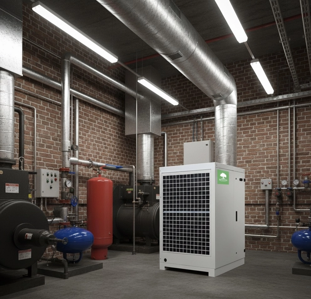 Kompression luftaffugter R410A Stabil drift Mycond MID MSP