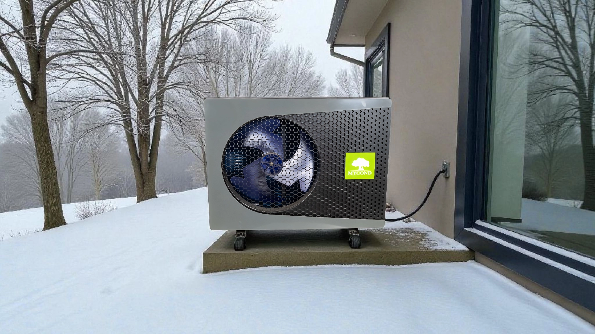 Mycond BeeThermic monoblok varmepumpe optimal temperatur