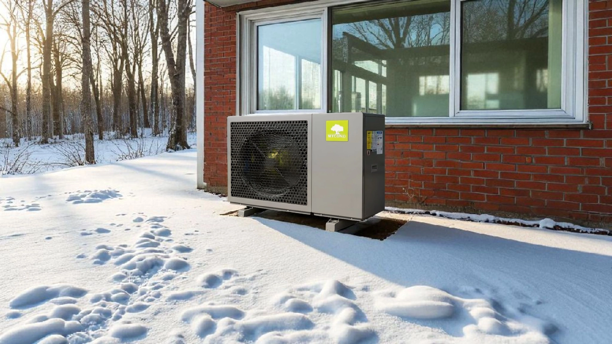 Varme pumpe med indbygget kontrolsystem, Mycond BeeHeat