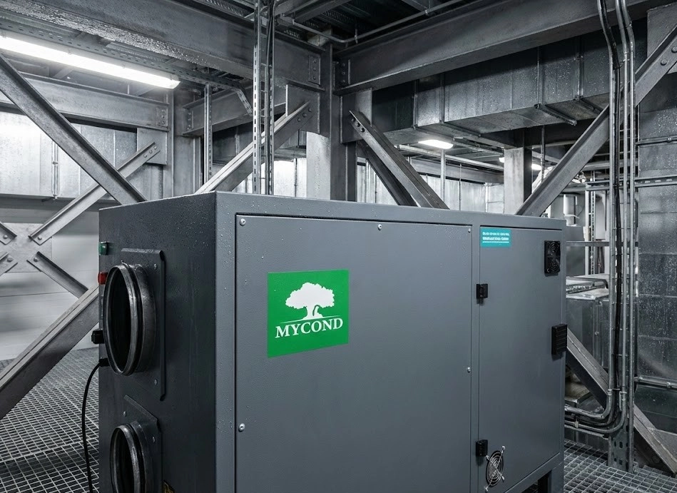 Adsorption luftaffugter for teknologisk p&aring;lidelighed Mycond DESS