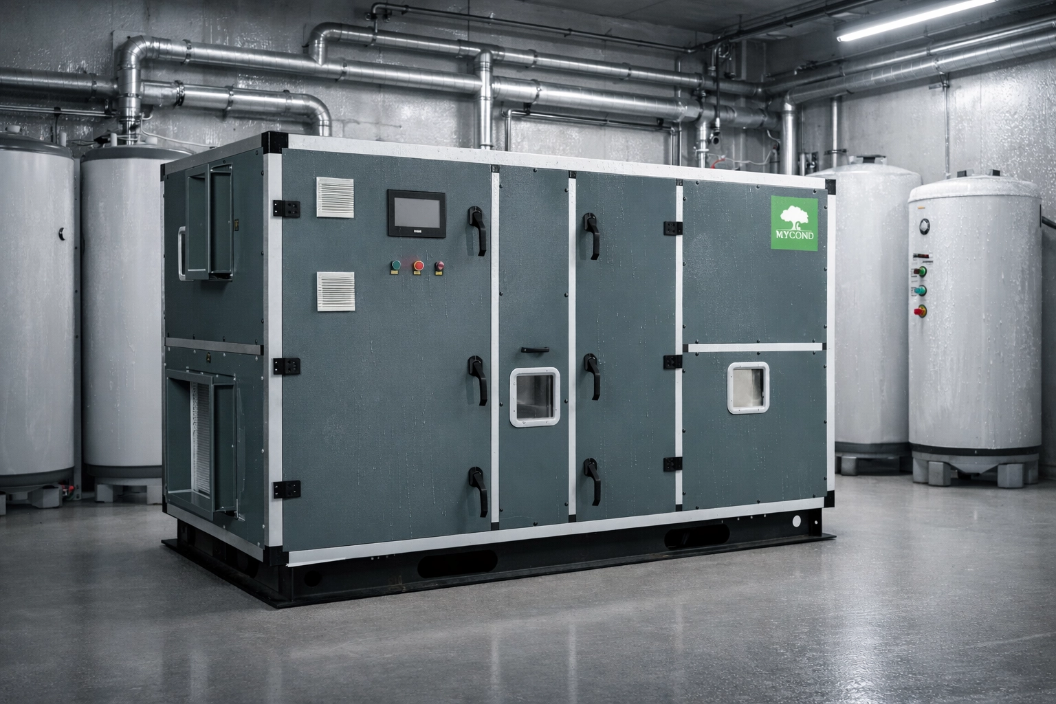 Adsorptionsluftt&oslash;rrer til kontrollerede proceszoner Mycond DESS