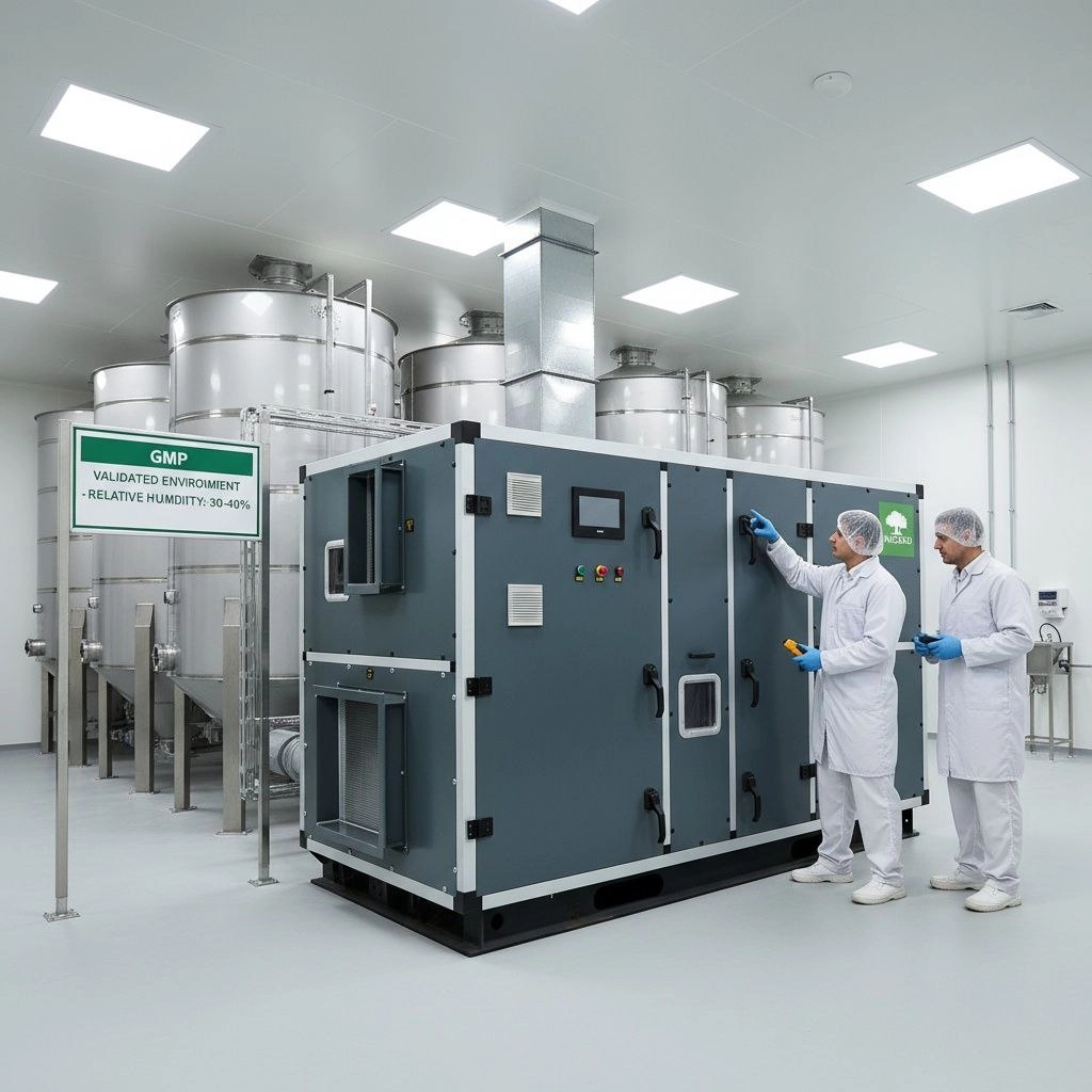 Adsorptionst&oslash;rrer til luft for lagerlokaler Mycond DESS