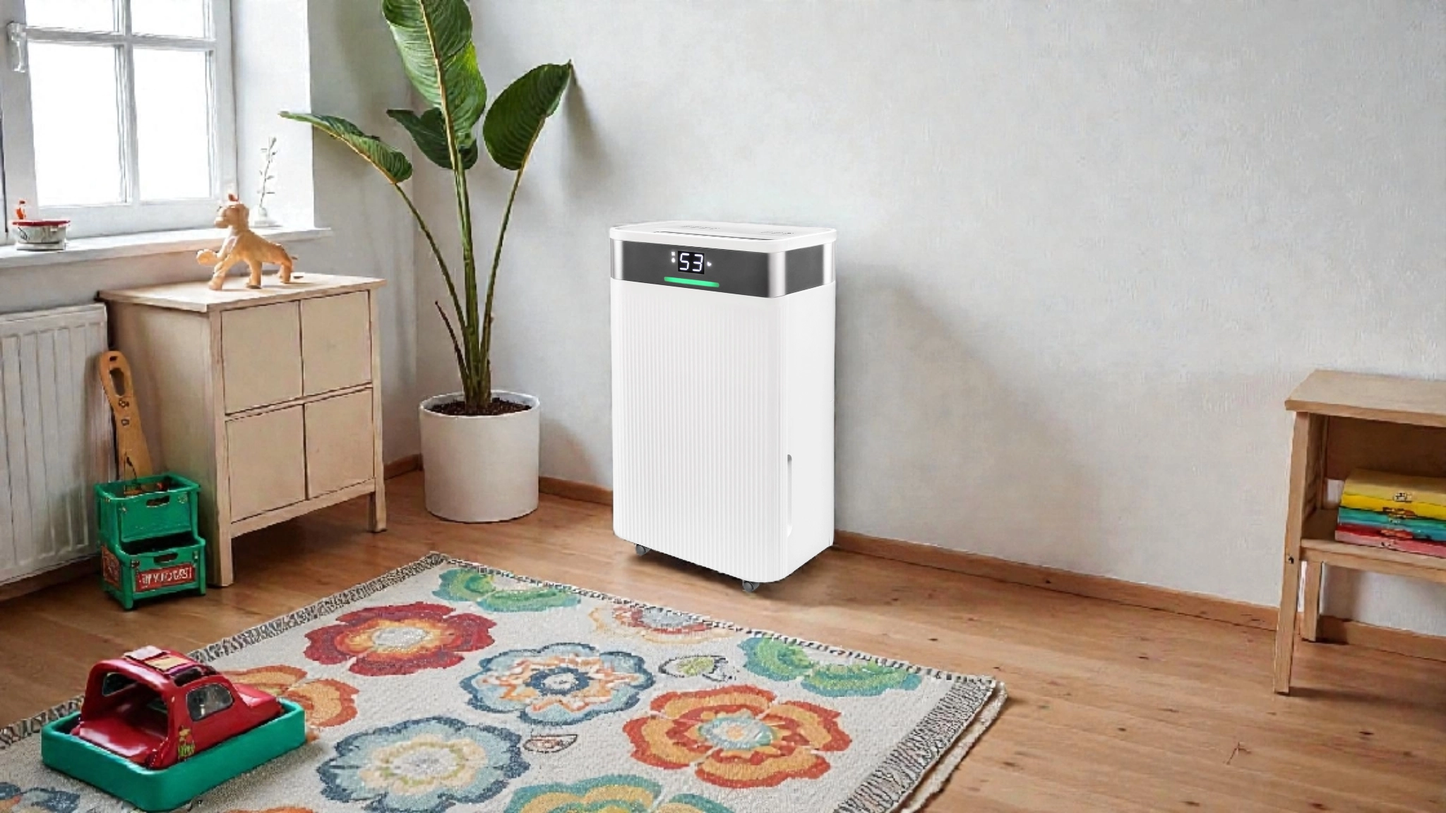 Husholdnings affugter til køkkenet med automatisk afrimning Tibo Eco 12