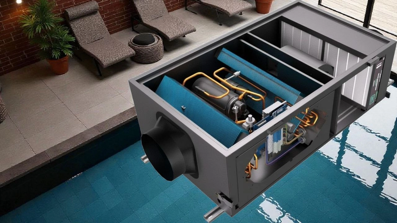 Kanal affugter til pools: Automatisk start Mycond MSHAC