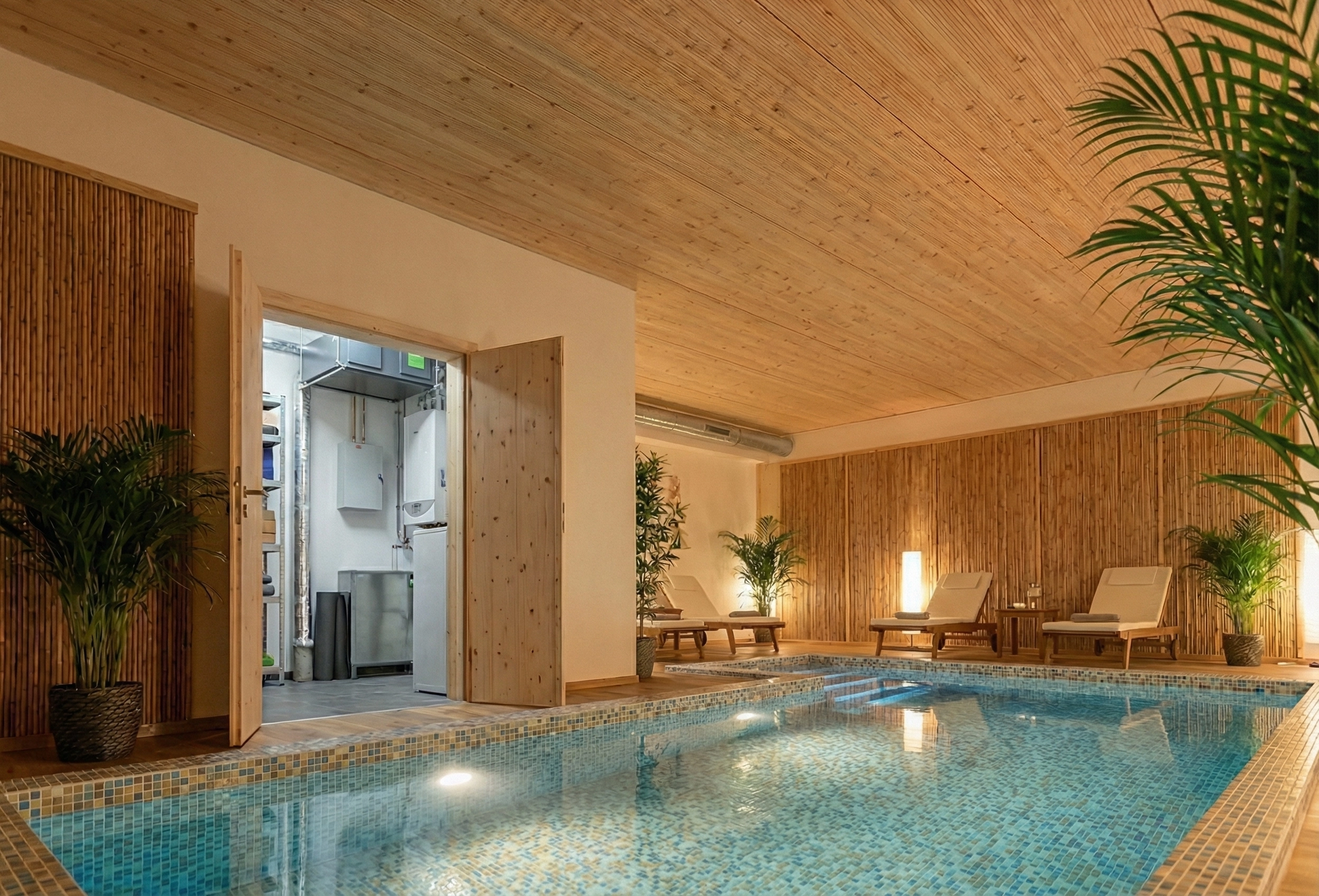 Kanalaffugter til swimmingpools arbejde i lukkede rum Mycond MSHAC