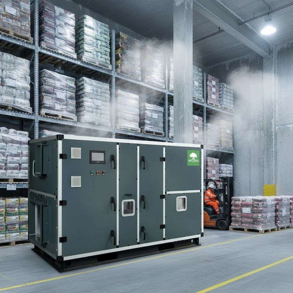 Luftaffugtning til industrielle processer Mycond DESS