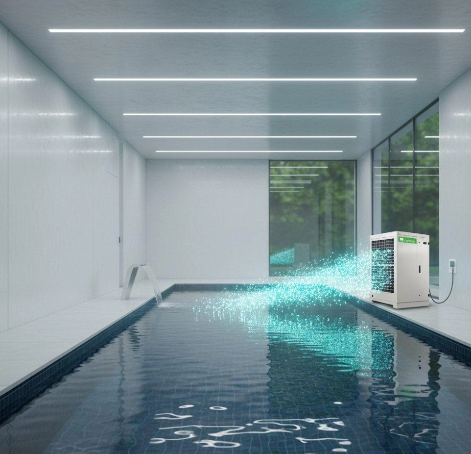 Mekanisk luftfugter med hygrostat basiskontrol Mycond MID MSP