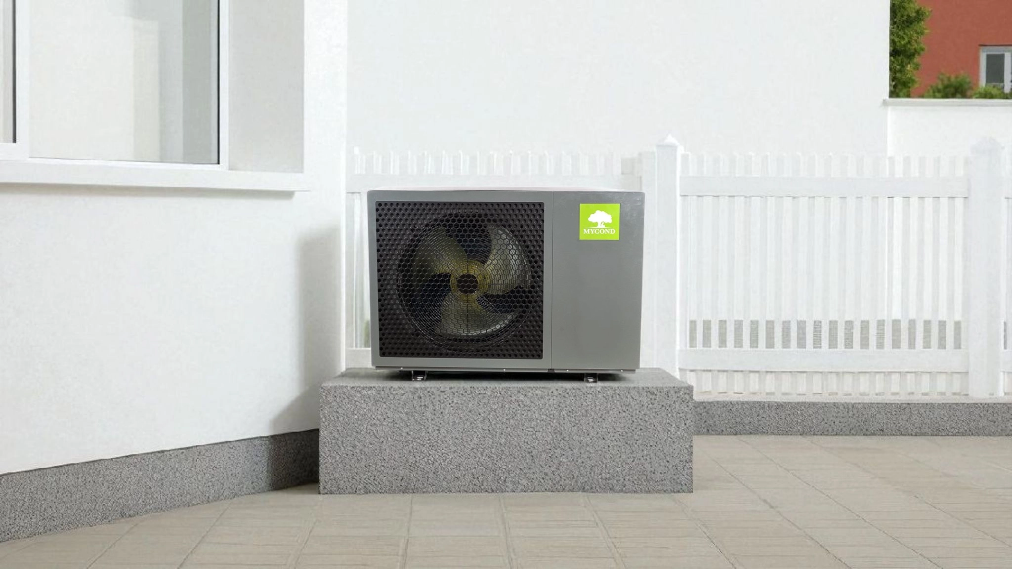 Mycond BeeEco-varmepumpe til gamle radiatorvarmesystemer