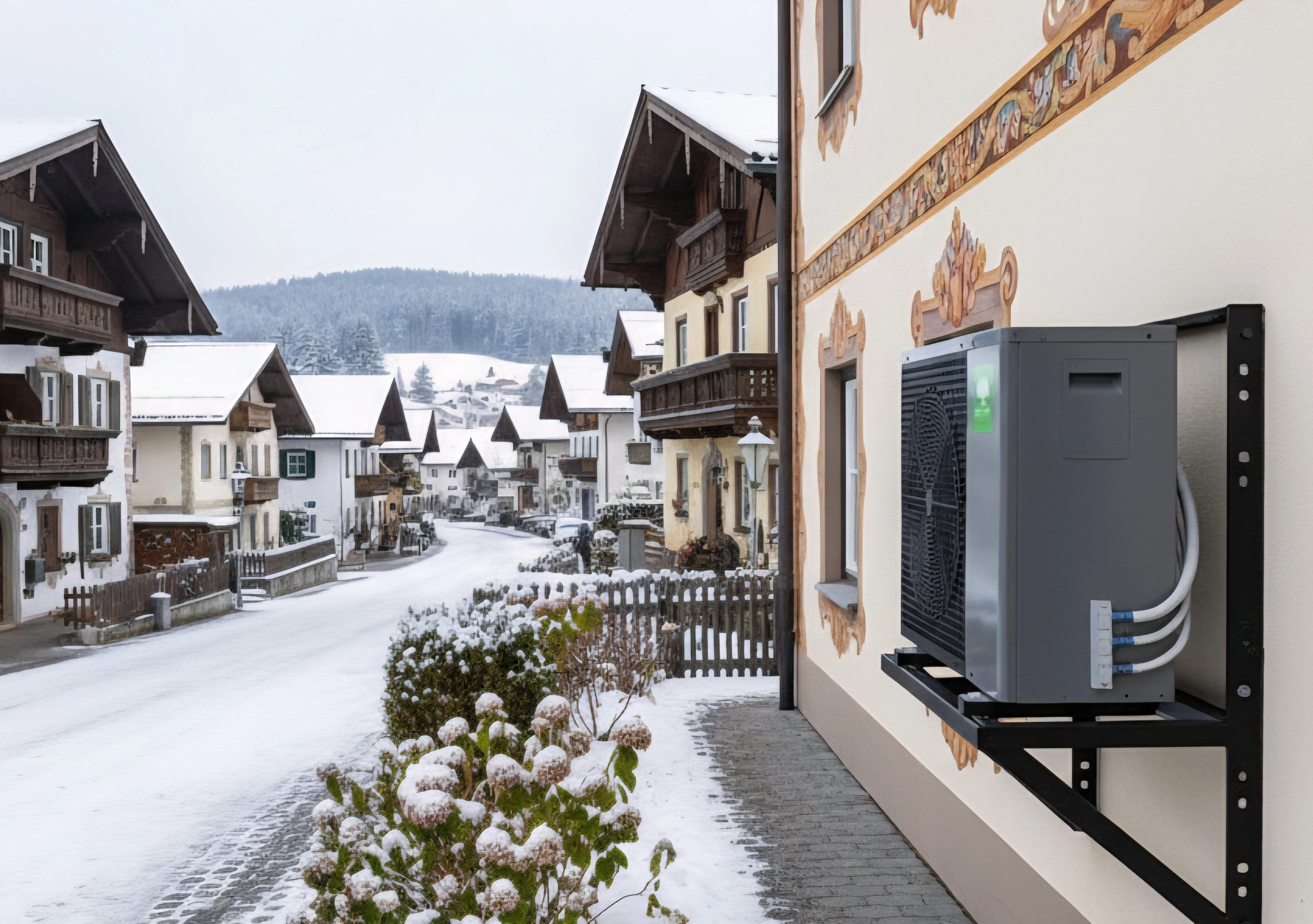 Mycond BeeHeat varmepumpe med højt opvarmningsniveau