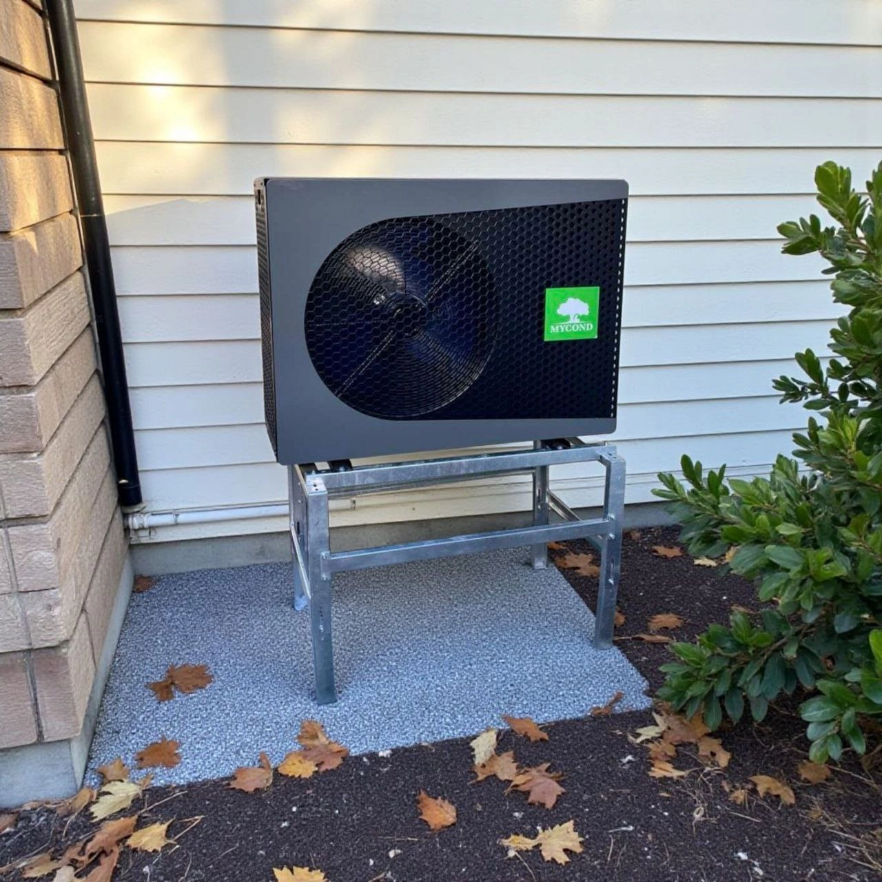 Mycond energieffektiv monoblok varmepumpe A+++