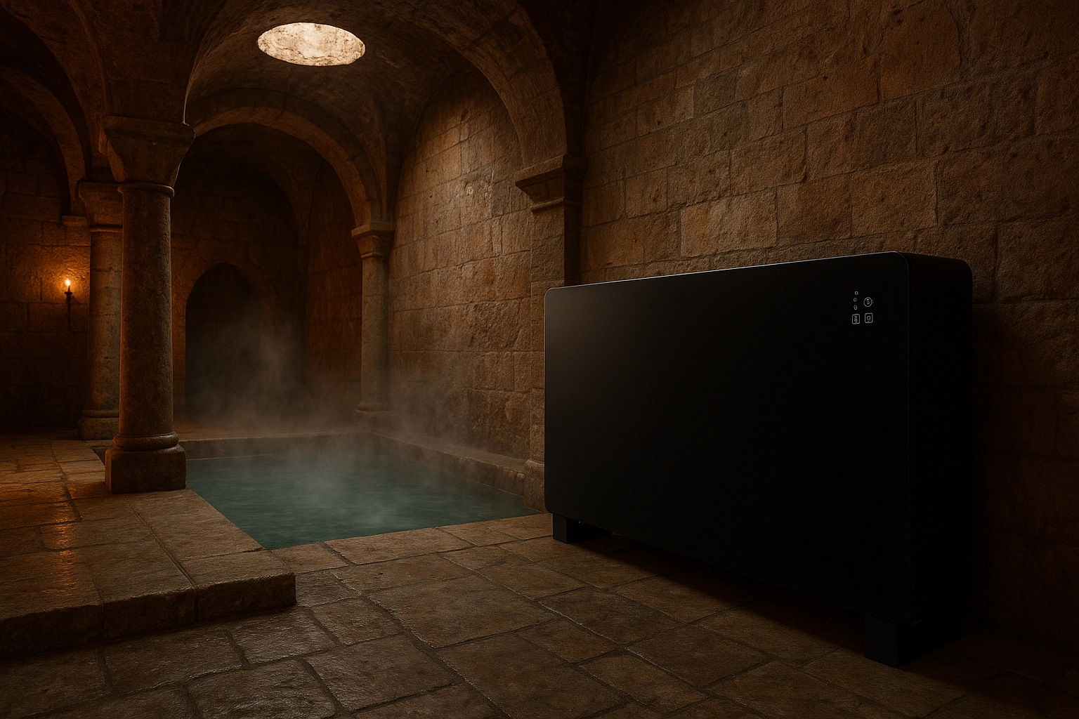 Pool affugter Mycond MBA-G med høj komponentpålidelighed