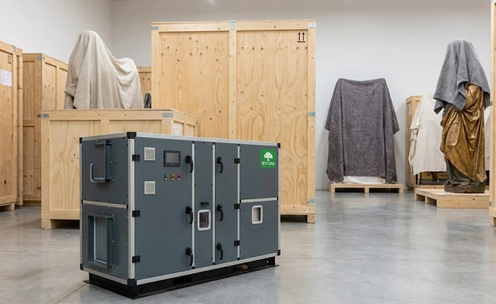 Roterende adsorptionslufttørrer til kontrollerede zoner Mycond DESS