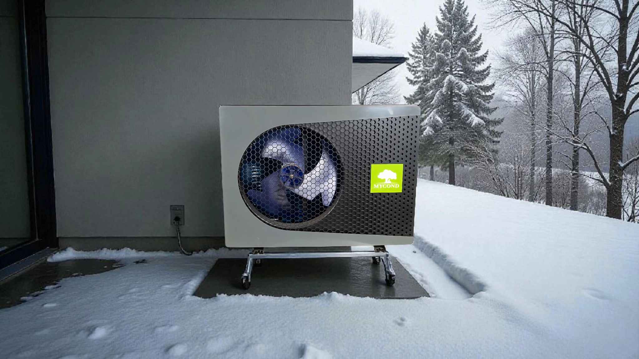 Varmepumpe til fan coils system Mycond BeeThermic