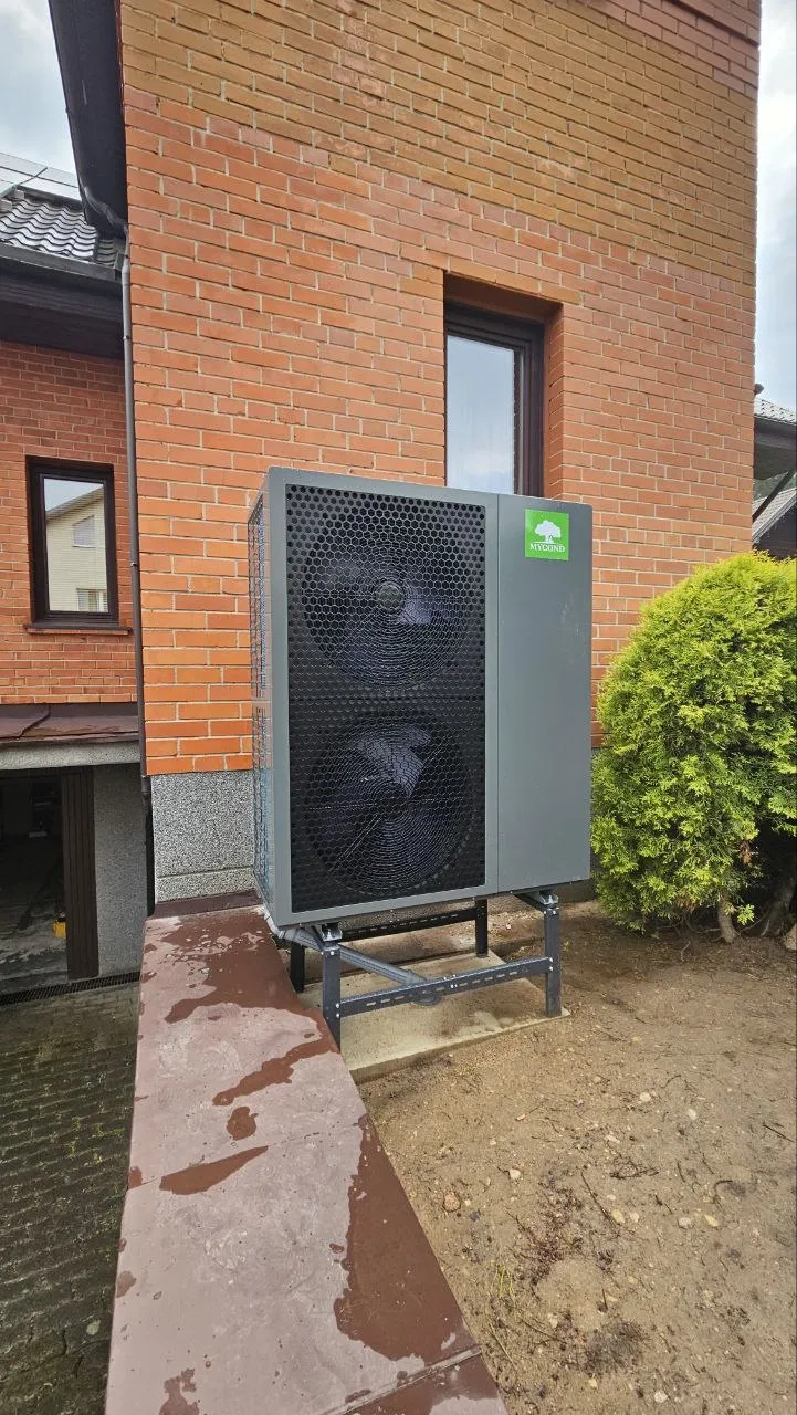Bolig med Mycond varmepumpe BeeEco-serien