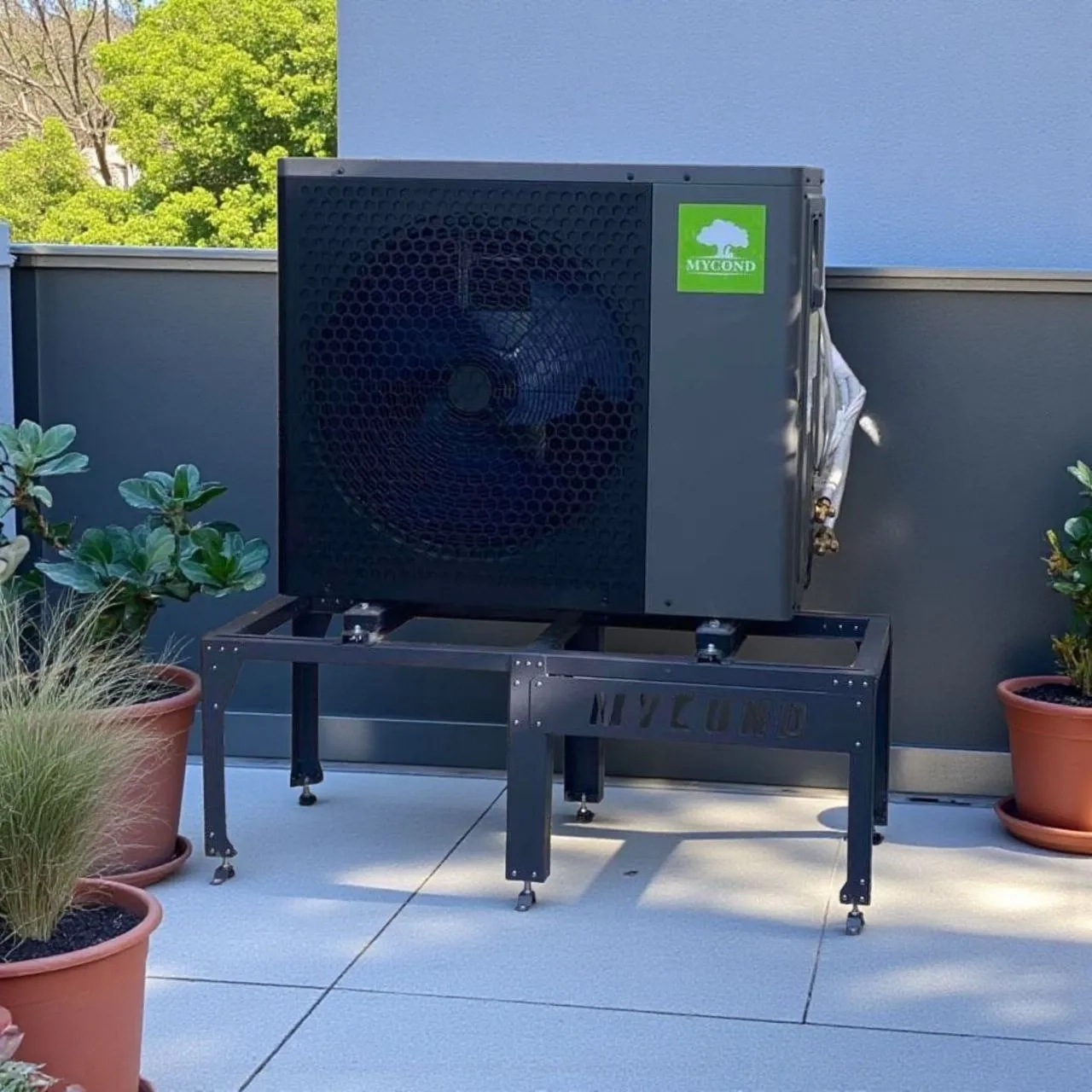 Familiebolig med Mycond Split varmepumper BeeHeat-serien