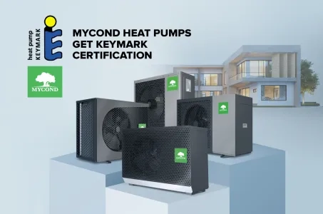 Mycond varmepumper er blevet certificeret af Keymark!