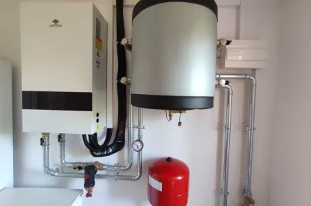 Villa med Mycond Split varmepumper BeeHeat MHS-N14BH/MHS-U14BH