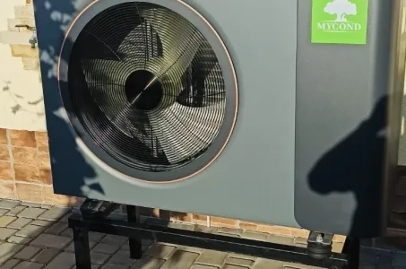 Privatbolig med Mycond varmepumpe MBasic