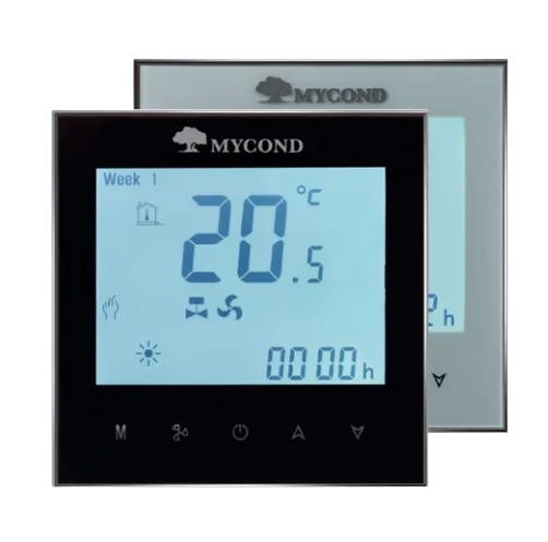 Ventilatortermostat Mycond TRF-B2 hvid/sort