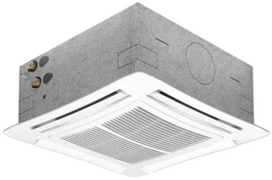 Ventilatorkonvektor af firevejskassettetypen TopLine-serien