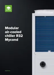 Modular air-cooled chiller R32 Mycond