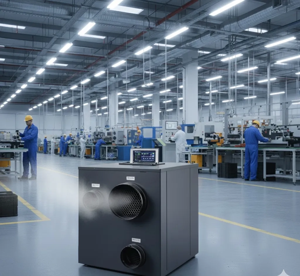 Desiccant-køling: ingeniørprincipper og integration med absorptionskølere