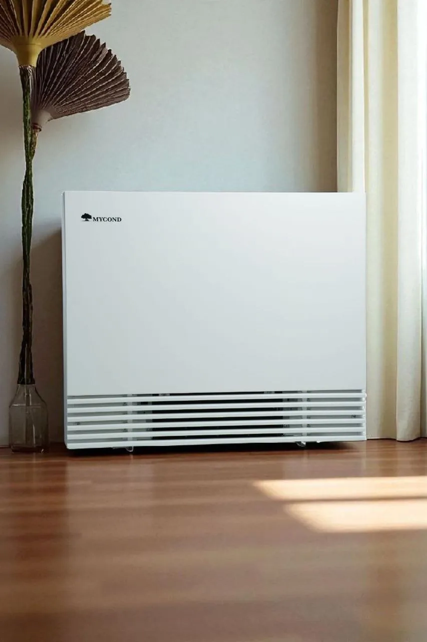 Design-gulvventilkonvektorer Mycond Silent: komfort og stilhed til dit hjem med varmepumpe